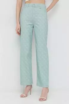 Джинсы Guess, зеленый