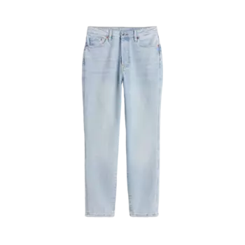 Джинсы H&amp;M Mom High Ankle, голубой