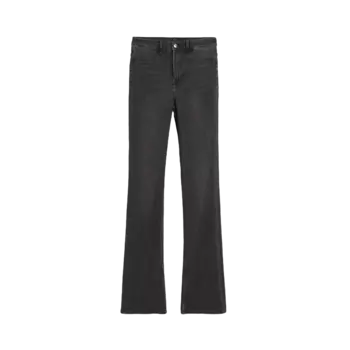 Джинсы H&amp;M Slim Bootcut High, черный
