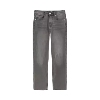 Джинсы H&amp;M Slim Regular Ankle, темно-серый