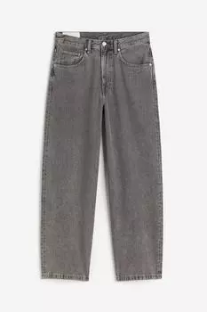 Джинсы H&M Baggy, темно-серый