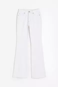 Джинсы H&M Flared High, белый