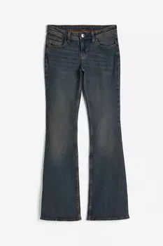 Джинсы H&M Flared Low, темно-синий