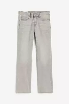 Джинсы H&M Flared Slim, светло-серый