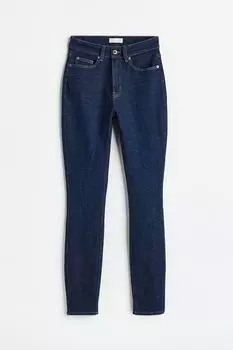 Джинсы H&M Skinny High, темно-синий