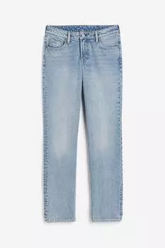 Джинсы H&M Straight Low, голубой