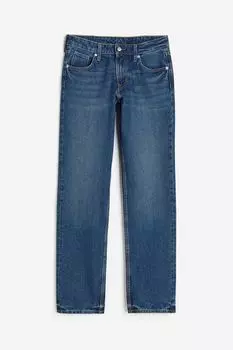 Джинсы H&M Straight Regular, синий