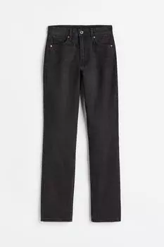 Джинсы H&M Vintage Straight High, черный