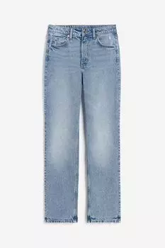 Джинсы H&M Vintage Straight High, голубой