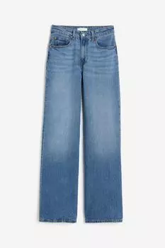 Джинсы H&M Wide High, синий