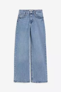 Джинсы H&M Wide High, синий