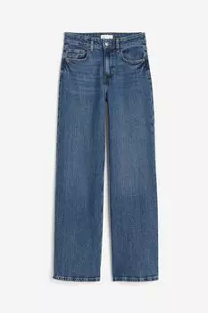 Джинсы H&M Wide High, синий