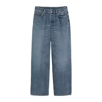 Джинсы H&M Wide Regular, синий