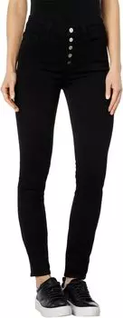 Джинсы Hoxton Ankle Exposed Button Fly in Black Shadow Paige, цвет Black Shadow