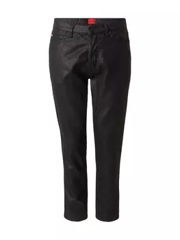 Джинсы HUGO Regular Jeans, черный деним