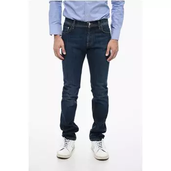 Джинсы ID Dark Wash Regular Fit 18 см Corneliani, Blue