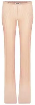 Джинсы Jean Paul Gaultier Spiral Printed Mesh Trouser 'Pale Pink/Dusty Pink', розовый