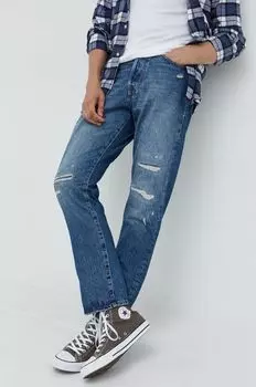 Джинсы JJICHRIS Jack & Jones, темно-синий