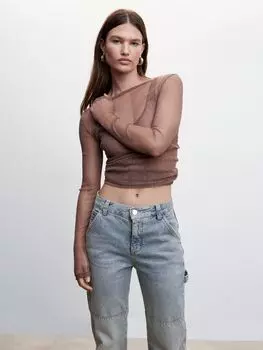 Джинсы карго Kyomi Carpenter Mango, синий