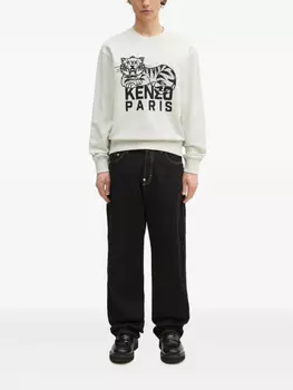 Джинсы Kenzo карго, черный