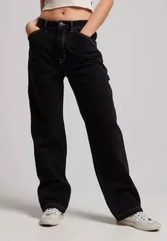 Джинсы клеш Superdry, черный