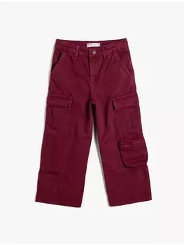Джинсы KOTON, цвет bordo