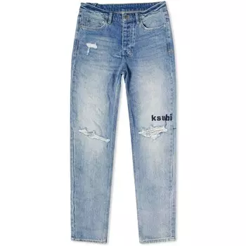 Джинсы Ksubi Chitch Self Repair, синий