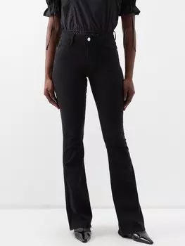 Джинсы le high flare FRAME, черный