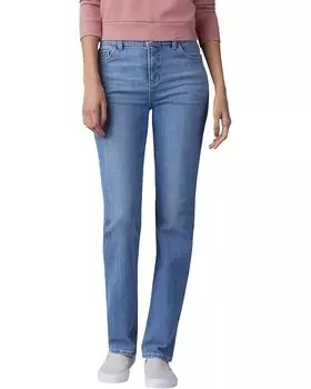 Джинсы Lee Instantly Slims Relaxed Straight Leg High-Rise, цвет Inspire Blue