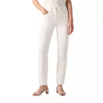 Джинсы Levi's 724 Straight Neutrals high waist, белый
