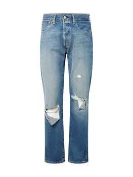 Джинсы LEVI'S Regular Jeans 501 93 Straight, синий деним