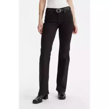 Джинсы Levi's Super Boot low waist, черный