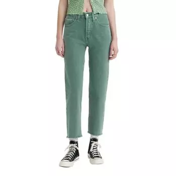 Джинсы Levis 501 Crop, зеленый