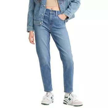 Джинсы Levis High Waist Taper, синий