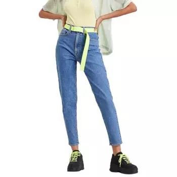 Джинсы Levis High Waist Taper, синий