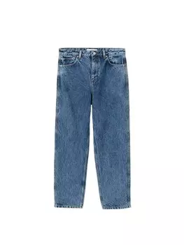 Джинсы MANGO Loose fit Jeans Janet, синий деним