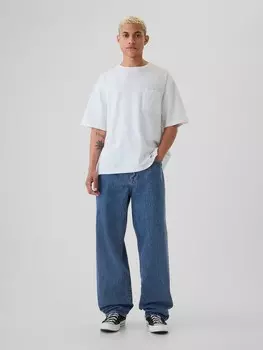 Джинсы мешковатой посадки Gap, синий