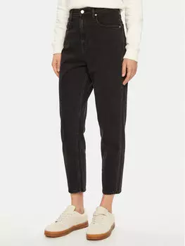 Джинсы mom fit Tommy Jeans, черный