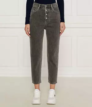 Джинсы Mom fit Tommy Jeans, черный