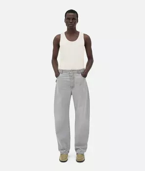 Джинсы мужские Bottega Veneta, светло-серый
