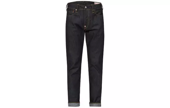 Джинсы мужские деним синие Evisu, синий