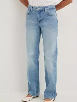 Джинсы NA-KD Regular Jeans, синий