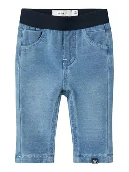 Джинсы NAME IT Slim fit Jeans Silas, синий деним