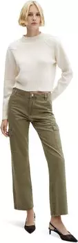 Джинсы New Cargo Jeans MANGO, хаки