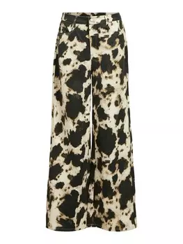 Джинсы OBJECT Wide leg Jeans, черный