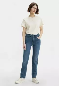 Джинсы облегающего кроя 724 HIGH RISE STRAIGHT Levi's, цвет Western White-0238