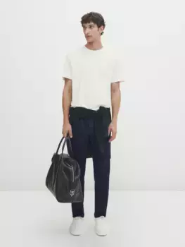 Джинсы облегающего кроя Massimo Dutti, индиго