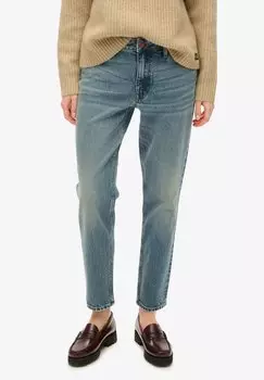 Джинсы облегающего кроя MID RISE Superdry, темно-синий