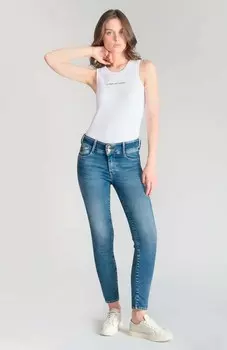 Джинсы облегающего кроя PUSH-UP SLIM Le Temps Des Cerises, синий