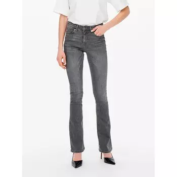 Джинсы Only Blush Mid Flared Tai0918, серый